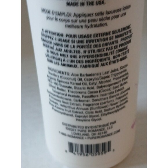 Pure Romance Nourishing Body Lotion Sweet Fantasie-Discontinued Scent Sealed 12z - Picture 7 of 16